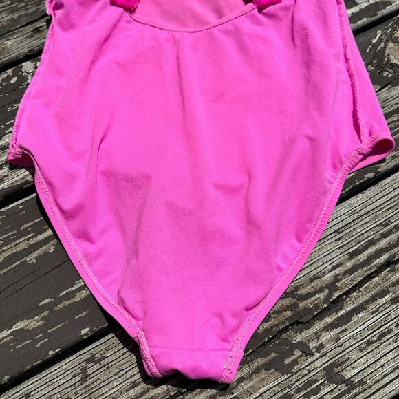 Marilyn Monroe One Piece Swimsuit Womens Medium Pink Braided Pool Beach Barbie - Picture 10 of 13